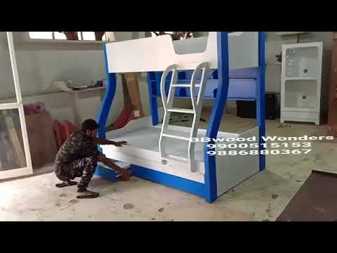 Open Roof Hut Bunk Bed