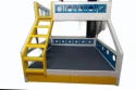 Triple Colored Bunk Bed