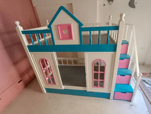 Kids Play House Bunk Bed