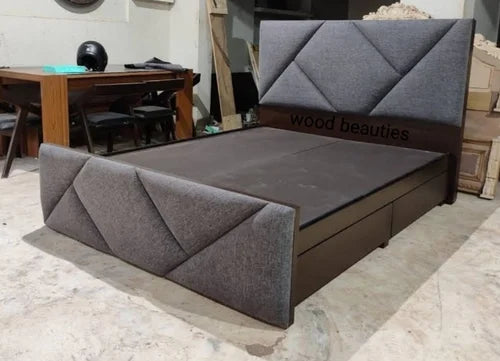 Modern Headboard Cushion Bed – Wood Beauties