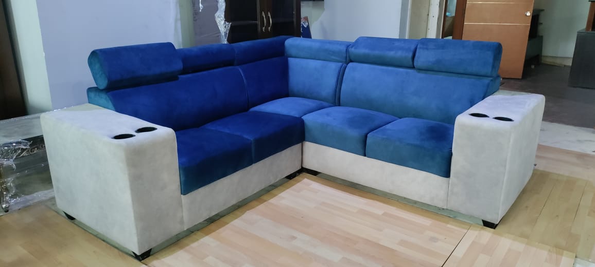 Varieties of Wooden and Fabric Sofa