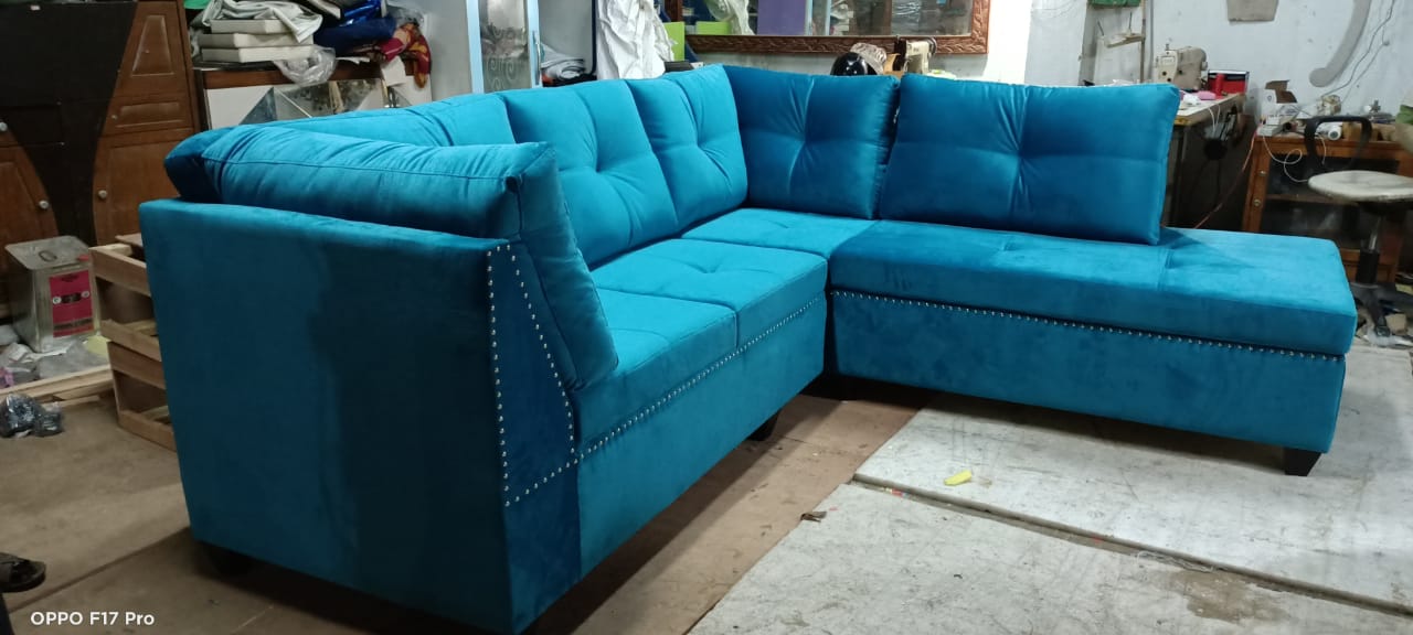 Varieties of Wooden and Fabric Sofa