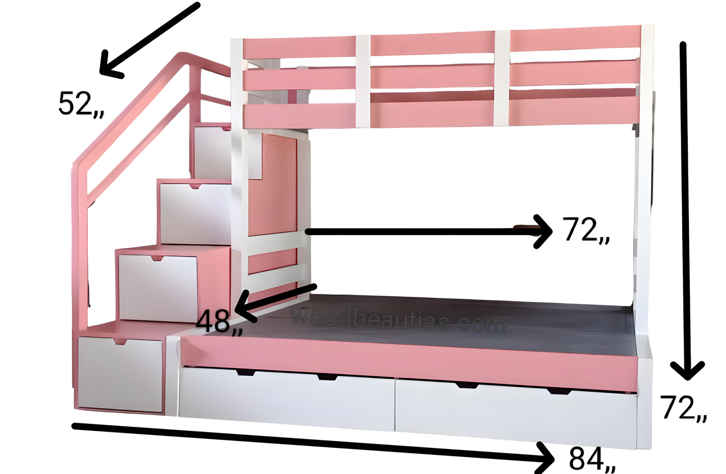 Double Sized Bunk Bed