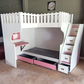 Bunk Bed with Storage and Study Table