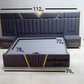 Head Cushioned King size Bed with Storage
