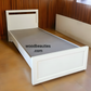 White Single Bed