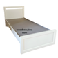 White Single Bed
