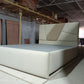 Wooden Hydraulic Bed with Cushion