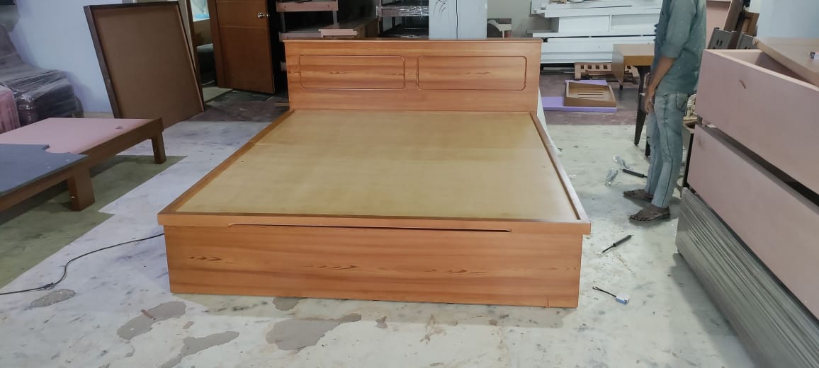 King Size Hydraulic Storage Bed