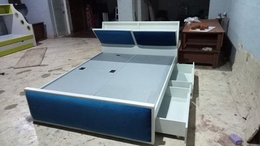 Headboard Storage Bed