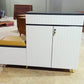 White Cabinet with Seat