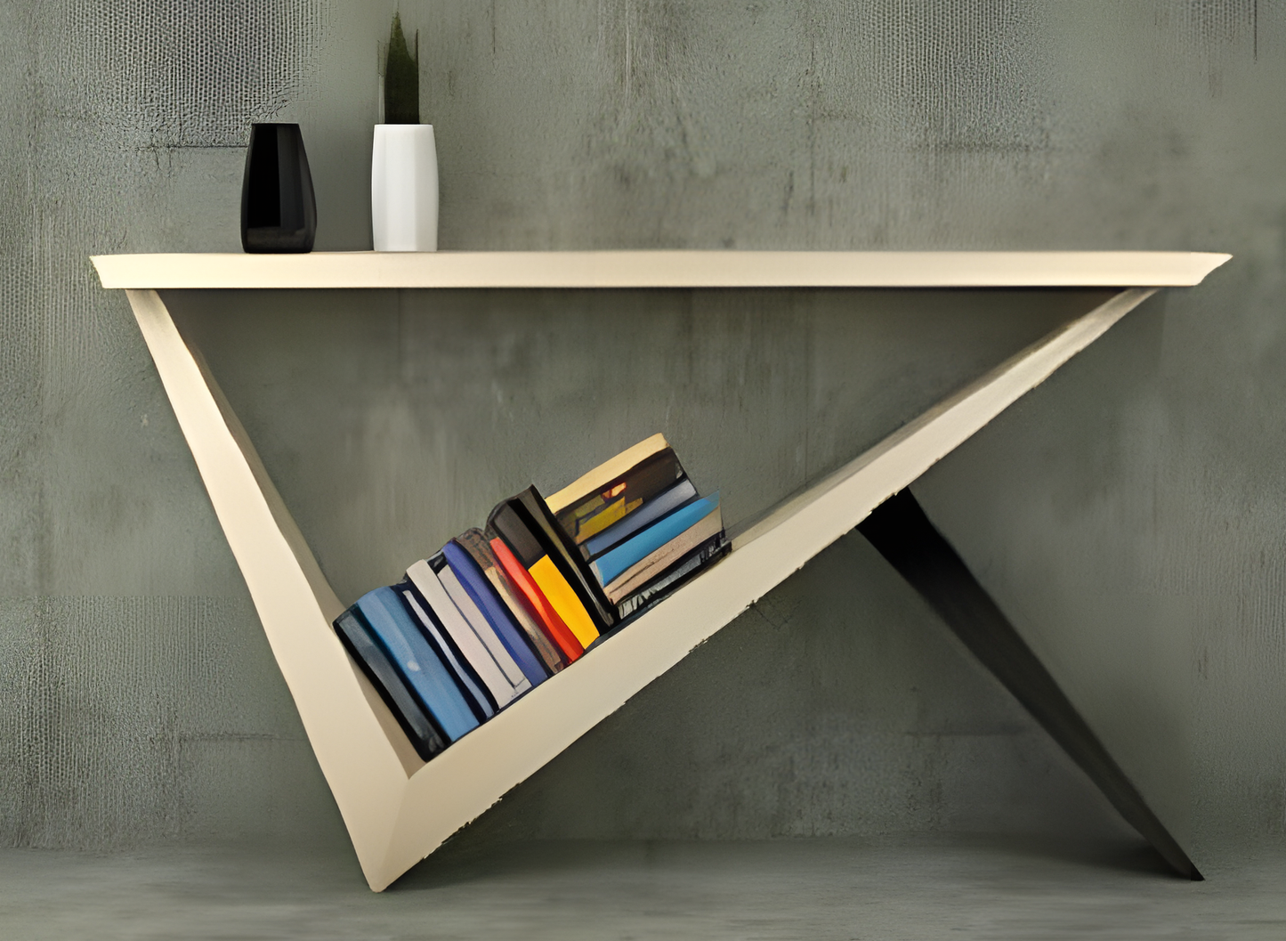 Triangular Console Table