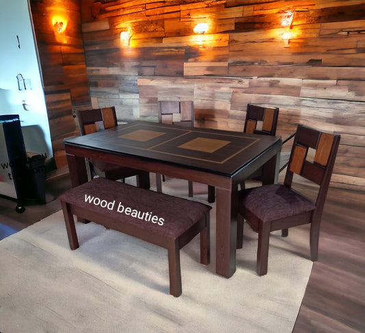 6 Seater Wooden Dinning Table