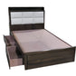 Cushion Teak Wood Double Bed