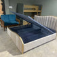 Golden Beading Hydraulic Bed