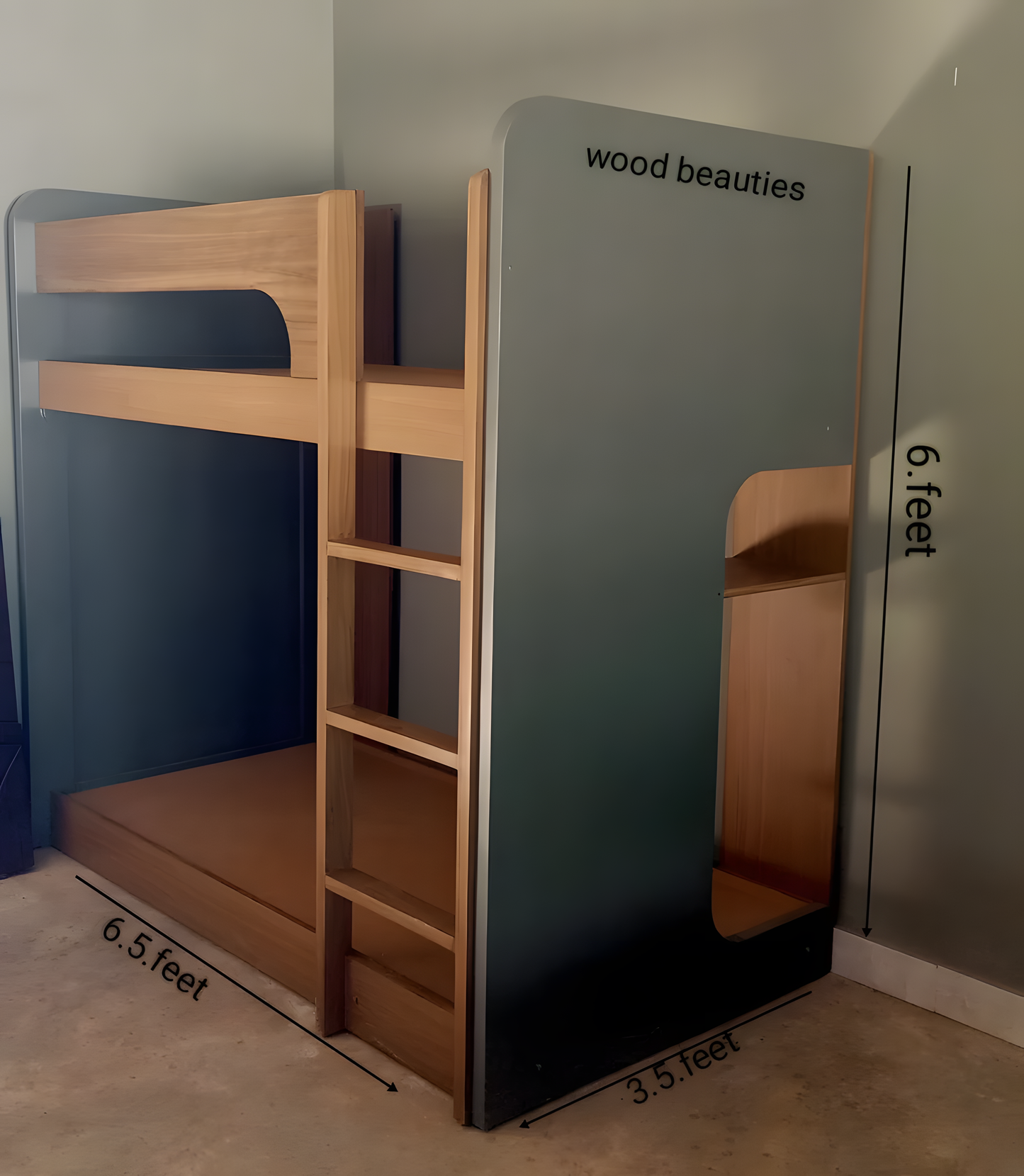 Grey Designer Bunk Bed