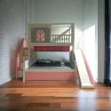 Bunk Bed with Stairs and Slide