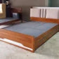 Cushion Bed with Head Storage