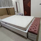 Hydraulic Storage Bed with Mirror Headboard