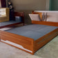 Cushion Bed with Head Storage
