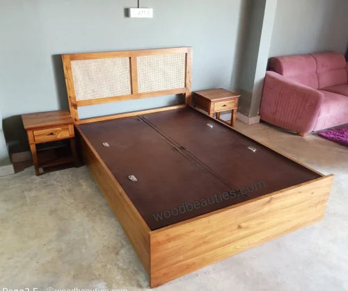 Solid Teak Wood Beds