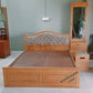 Wooden Bed with Dressing Table