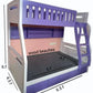 Purple Bunk Bed