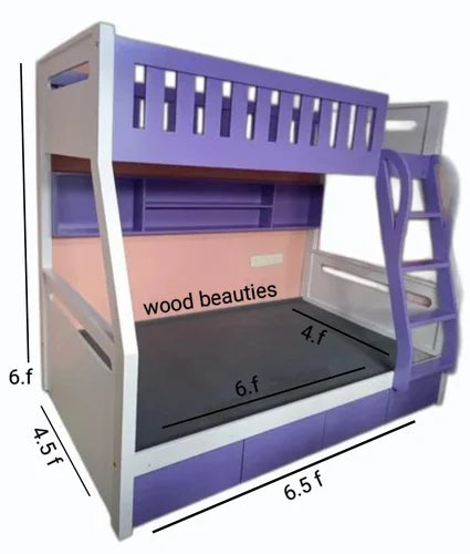 Purple Bunk Bed