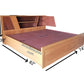 King Size Bed with Headboard Storage