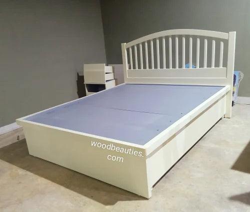 Hydraulic Dico White Bed