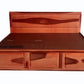 King Size Sheesham Double Wooden Bed