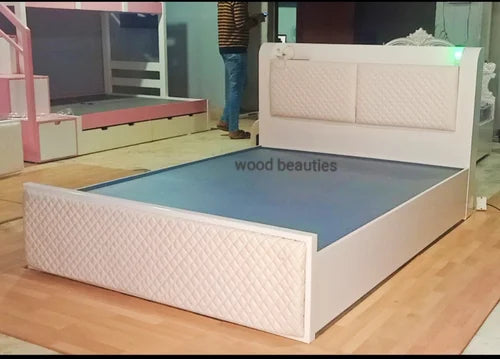 Hydraulic Plywood Double Bed