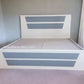 White Teakwood Bed