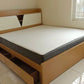 Wooden Bed with Storage