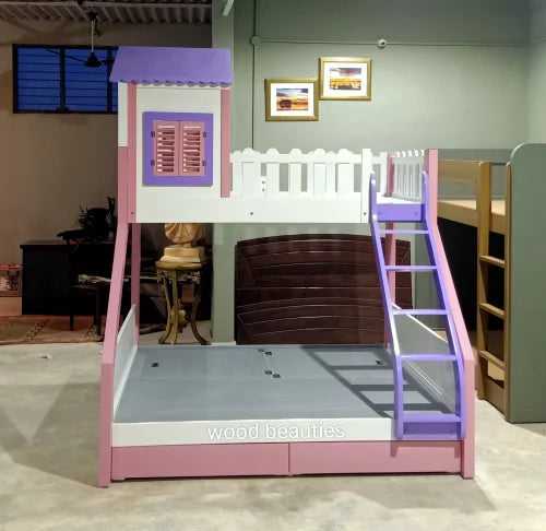 Kids and Adult Wooden Bunk Bed