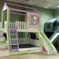 Open Roof Hut Bunk Bed