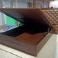 King Size Teak Wood Bed with Storage