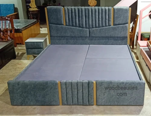 Upholstered King Size Bed