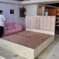 Plywood Bed with Storage