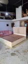 Plywood Bed with Storage