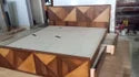 Wooden Double Bed