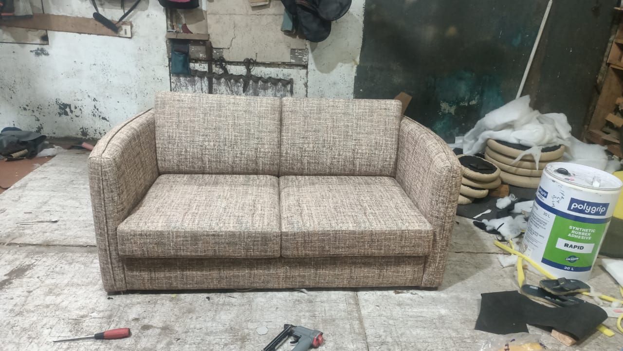 Simple Fabric Sofas Set