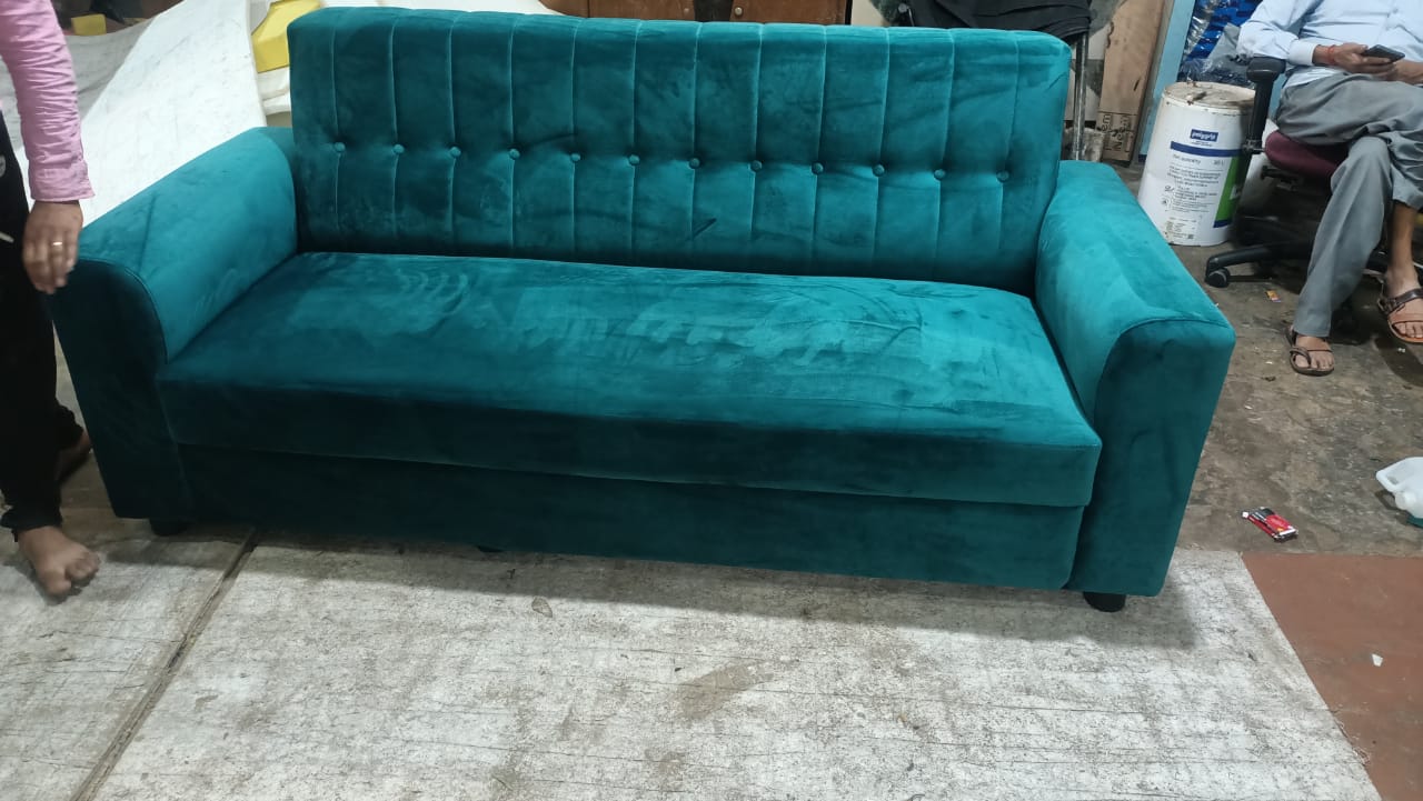 Simple Fabric Sofas Set