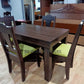Wooden Four-Seater Dining Set
